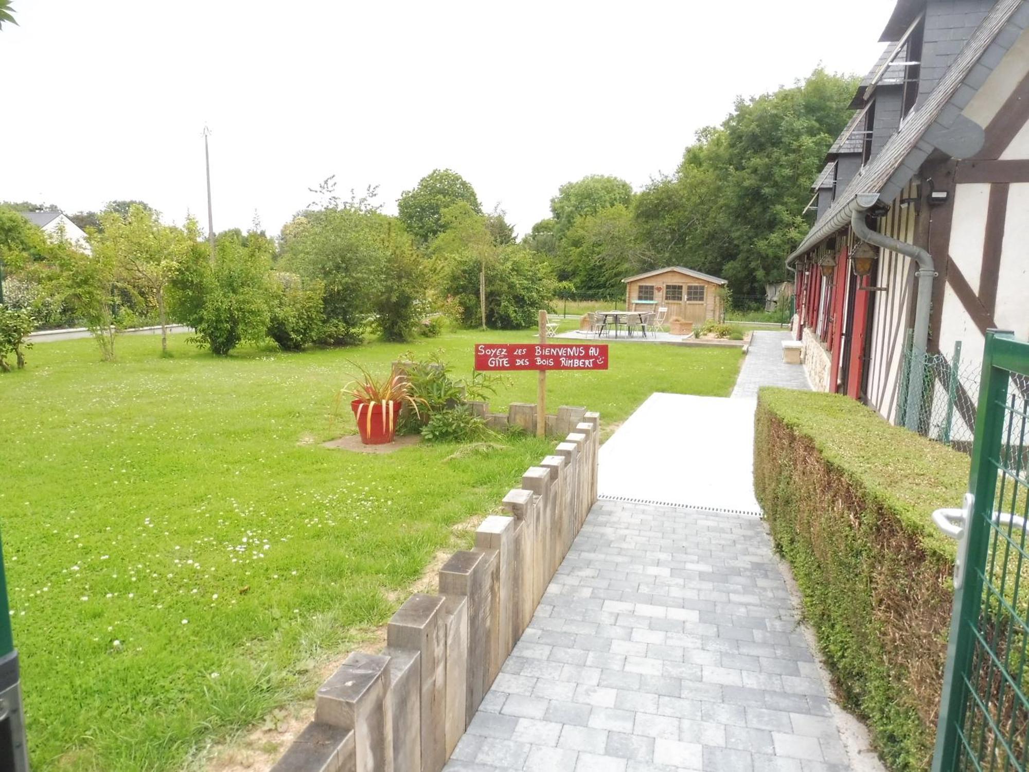 Gite Des Bois Rimbert Beuzeville Bagian luar foto